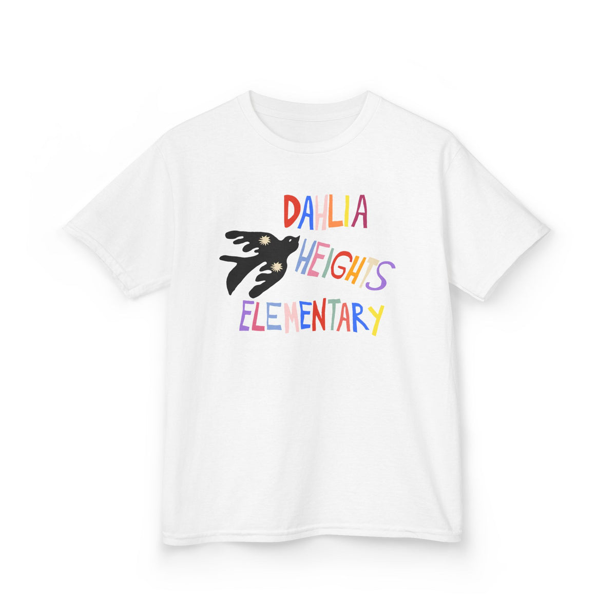 DAHLIA HEIGHTS ELEMENTARY DOVE YOUTH TEE (CUSTOMIZABLE)
