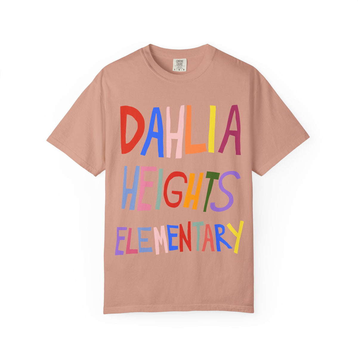 DAHLIA HEIGHTS - UNISEX ADULT GARMENT DYED T-SHIRT (CUSTOMIZABLE)