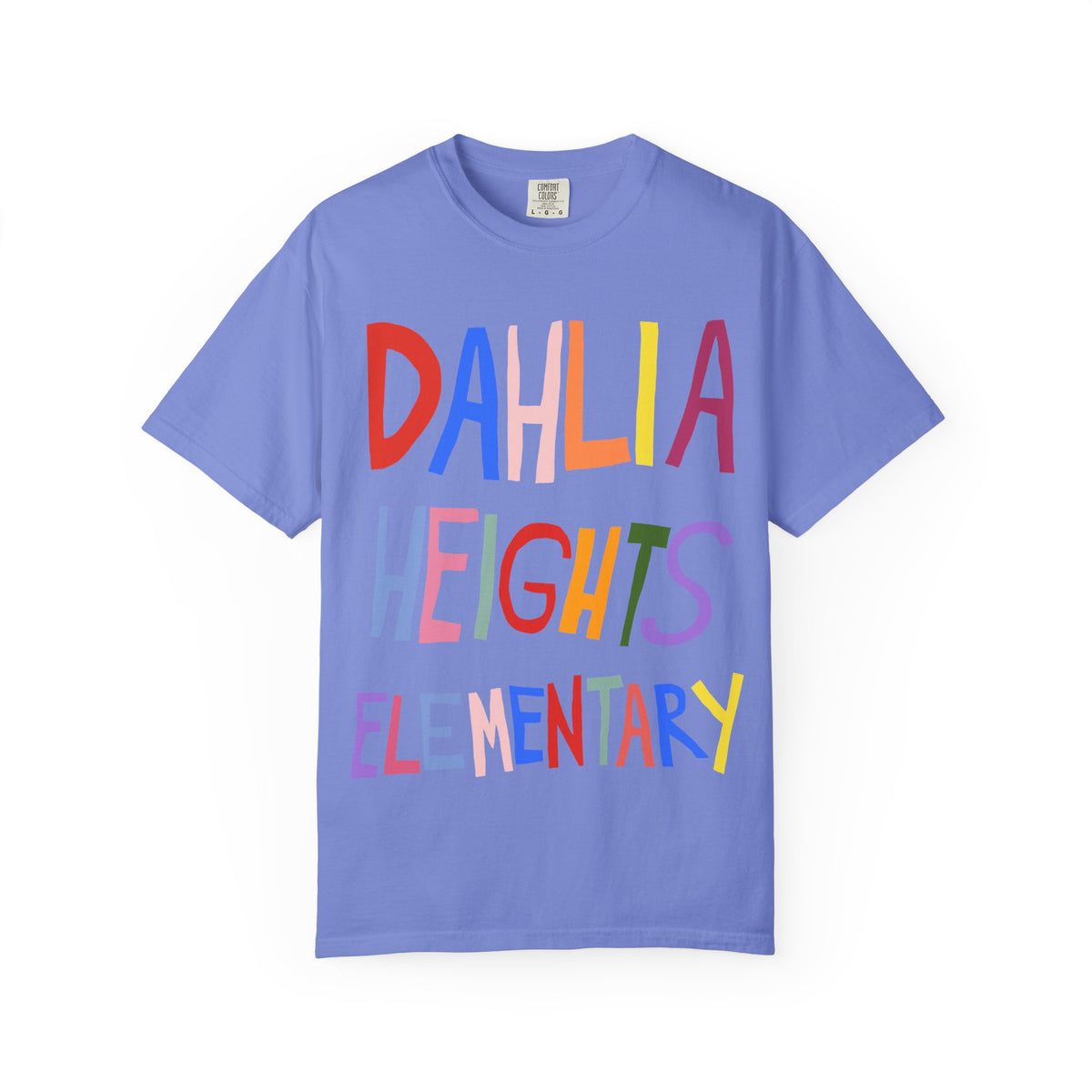 DAHLIA HEIGHTS - UNISEX ADULT GARMENT DYED T-SHIRT (CUSTOMIZABLE)