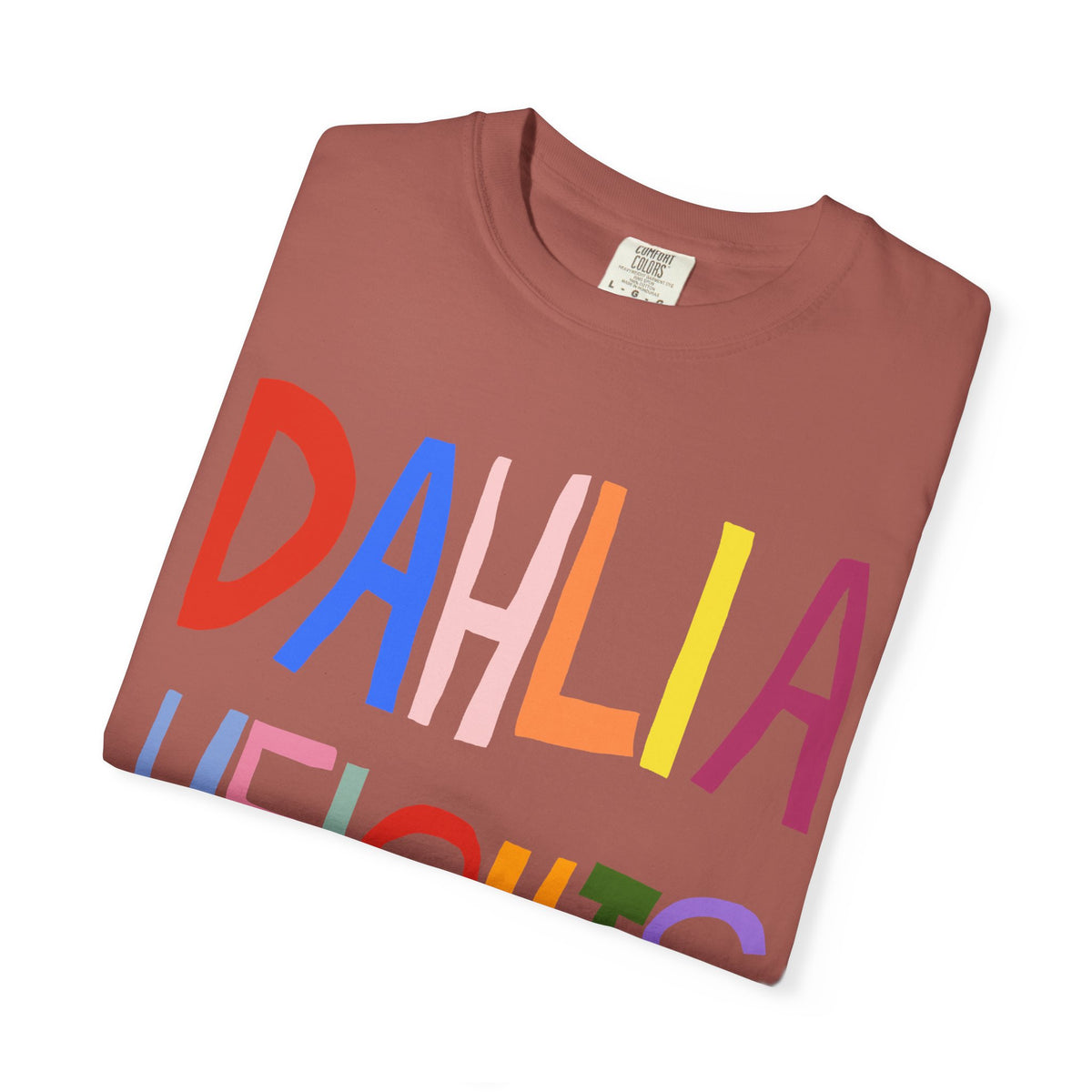 DAHLIA HEIGHTS - UNISEX ADULT GARMENT DYED T-SHIRT (CUSTOMIZABLE)