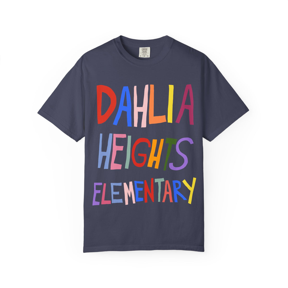 DAHLIA HEIGHTS - UNISEX ADULT GARMENT DYED T-SHIRT (CUSTOMIZABLE)