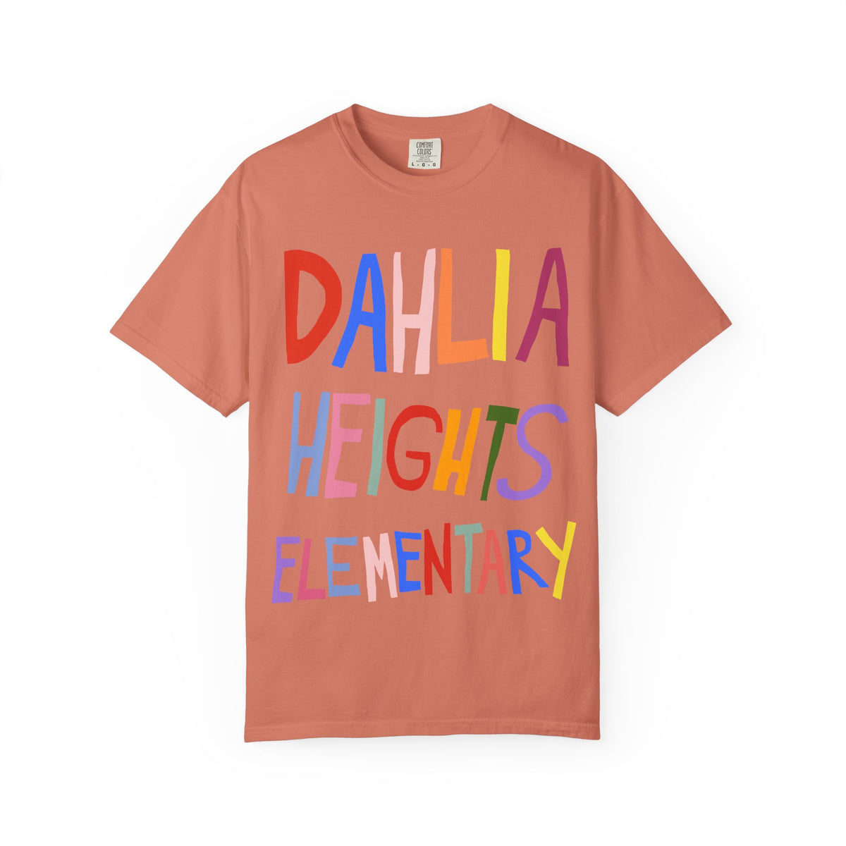 DAHLIA HEIGHTS - UNISEX ADULT GARMENT DYED T-SHIRT (CUSTOMIZABLE)