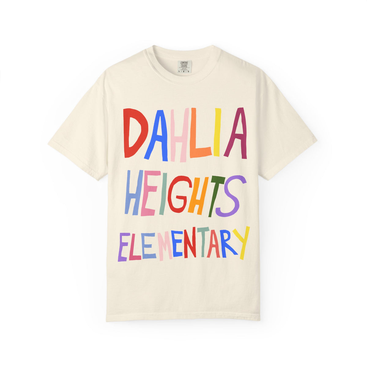 DAHLIA HEIGHTS - UNISEX ADULT GARMENT DYED T-SHIRT (CUSTOMIZABLE)