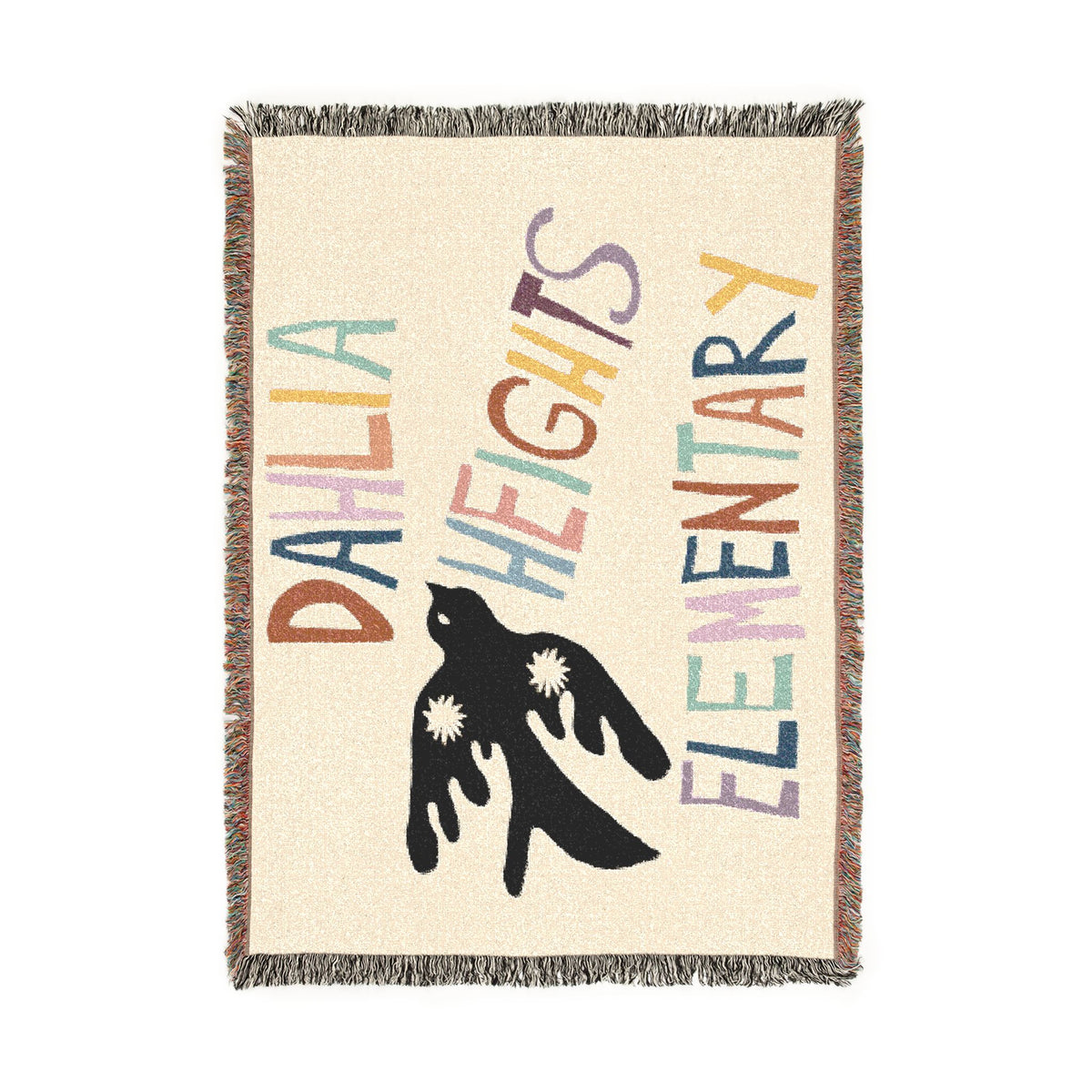 DAHLIA HEIGHTS WOVEN BLANKET (CUSTOMIZABLE)