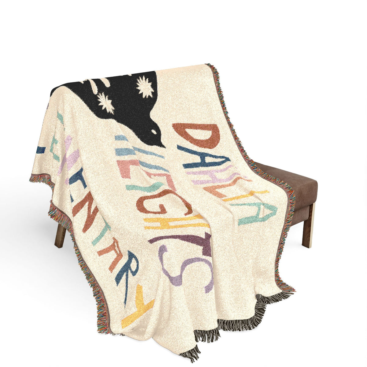 DAHLIA HEIGHTS WOVEN BLANKET (CUSTOMIZABLE)
