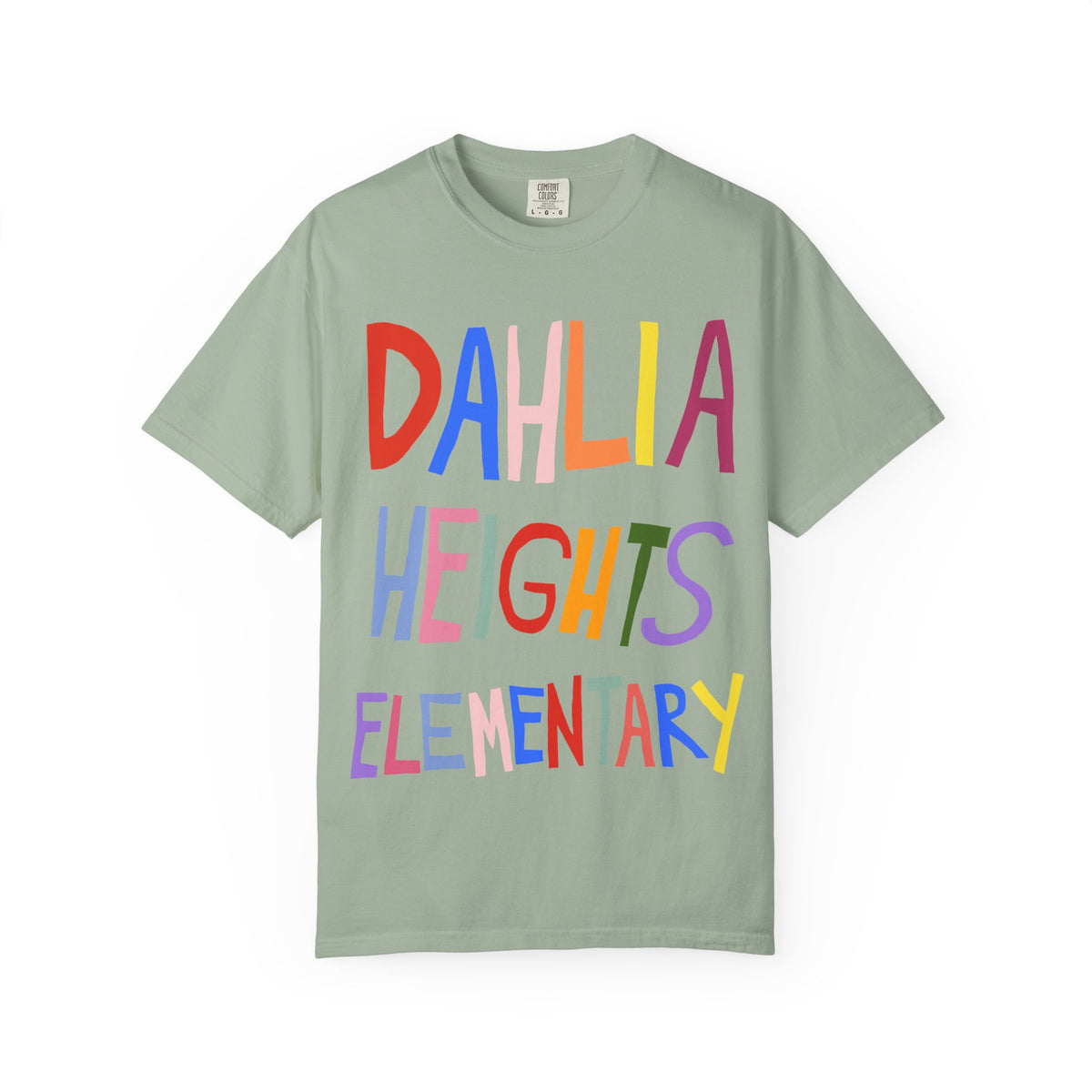 DAHLIA HEIGHTS - UNISEX ADULT GARMENT DYED T-SHIRT (CUSTOMIZABLE)