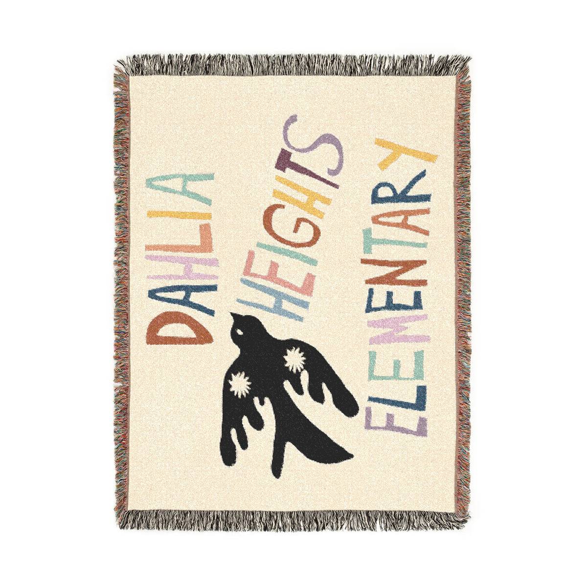 DAHLIA HEIGHTS WOVEN BLANKET (CUSTOMIZABLE)