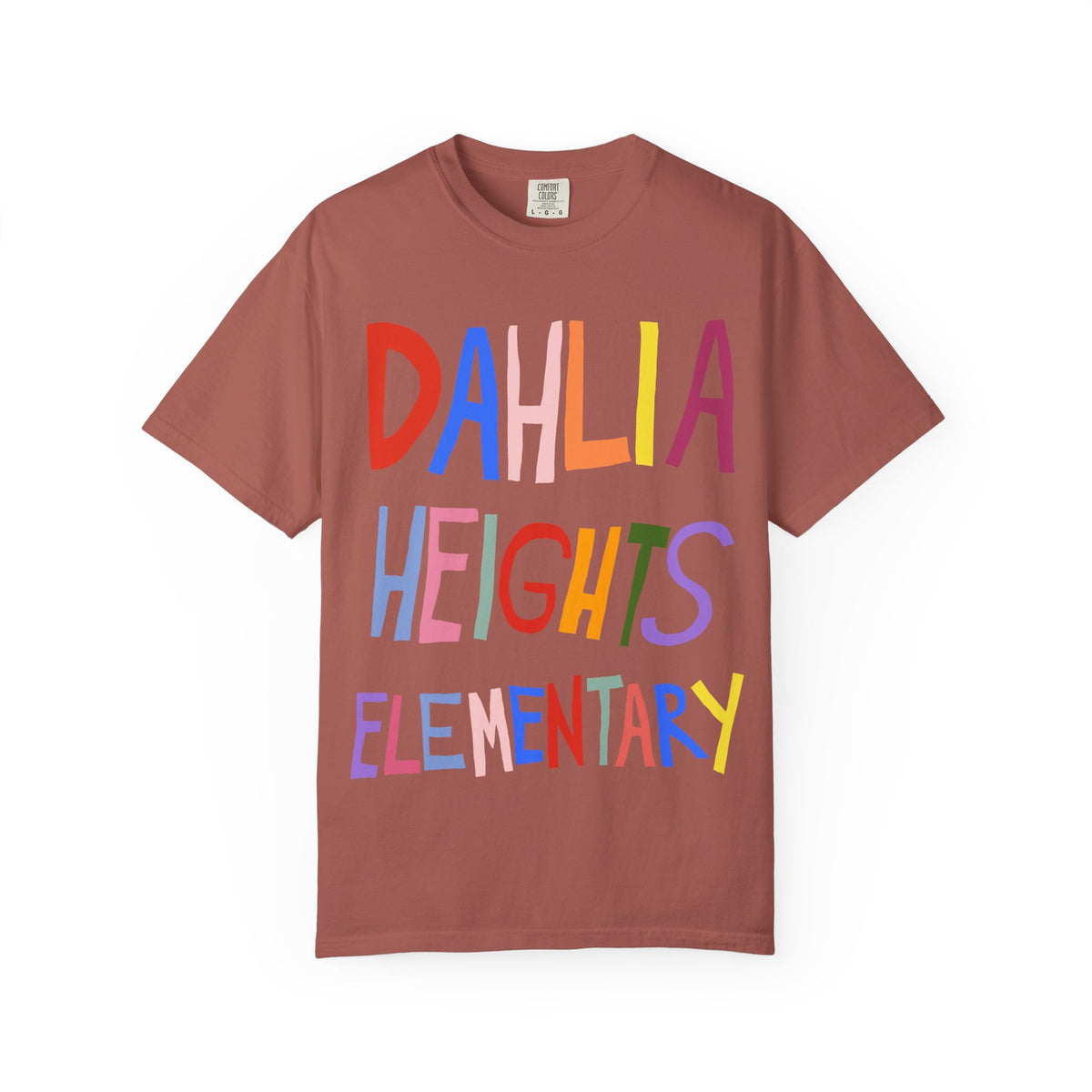 DAHLIA HEIGHTS - UNISEX ADULT GARMENT DYED T-SHIRT (CUSTOMIZABLE)