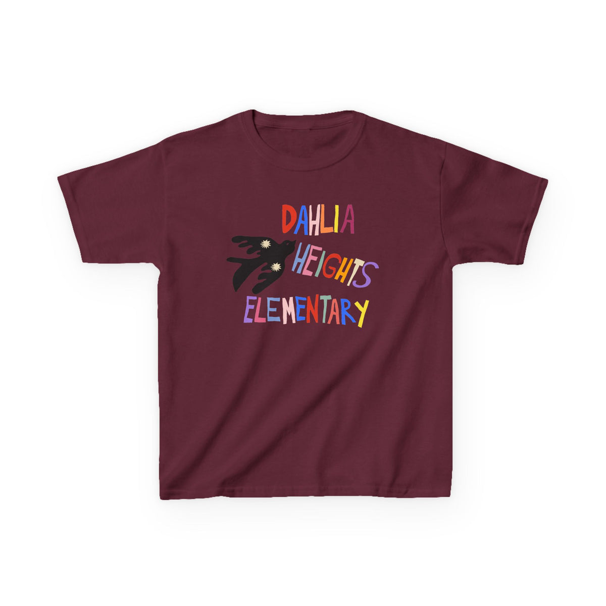DAHLIA HEIGHTS ELEMENTARY DOVE YOUTH TEE (CUSTOMIZABLE)