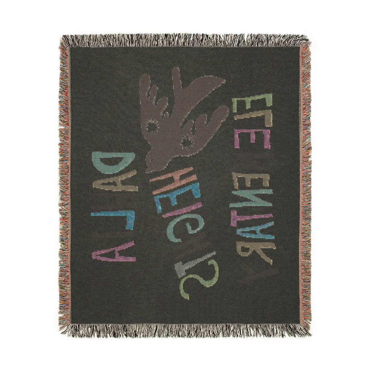 DAHLIA HEIGHTS WOVEN BLANKET (CUSTOMIZABLE)
