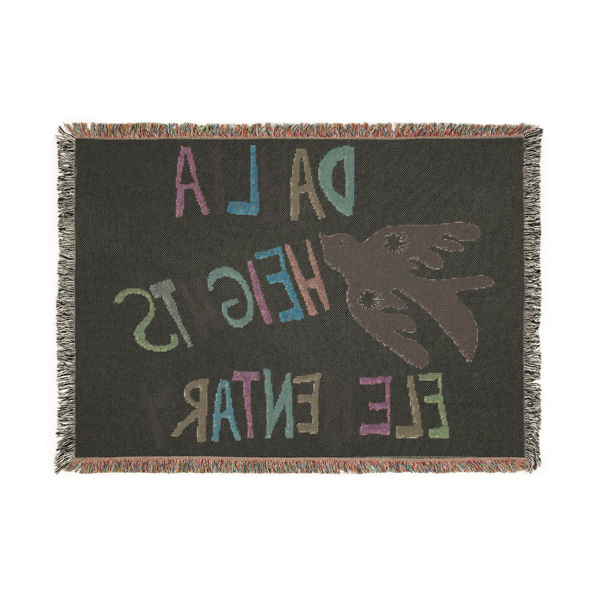 DAHLIA HEIGHTS WOVEN BLANKET (CUSTOMIZABLE)