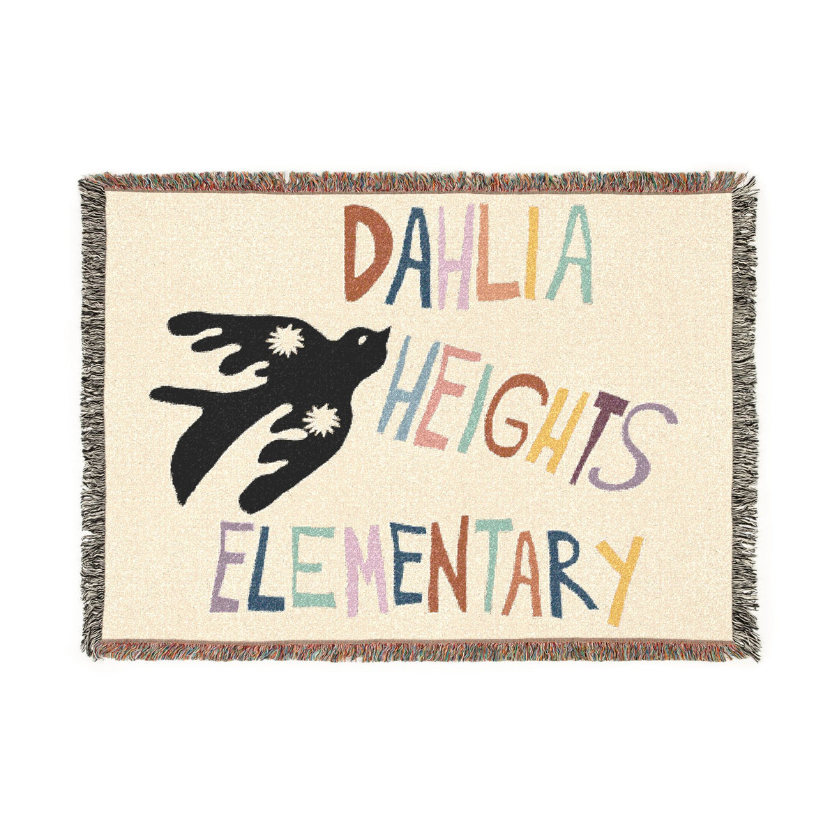 DAHLIA HEIGHTS WOVEN BLANKET (CUSTOMIZABLE)