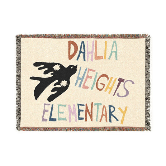 DAHLIA HEIGHTS WOVEN BLANKET (CUSTOMIZABLE)