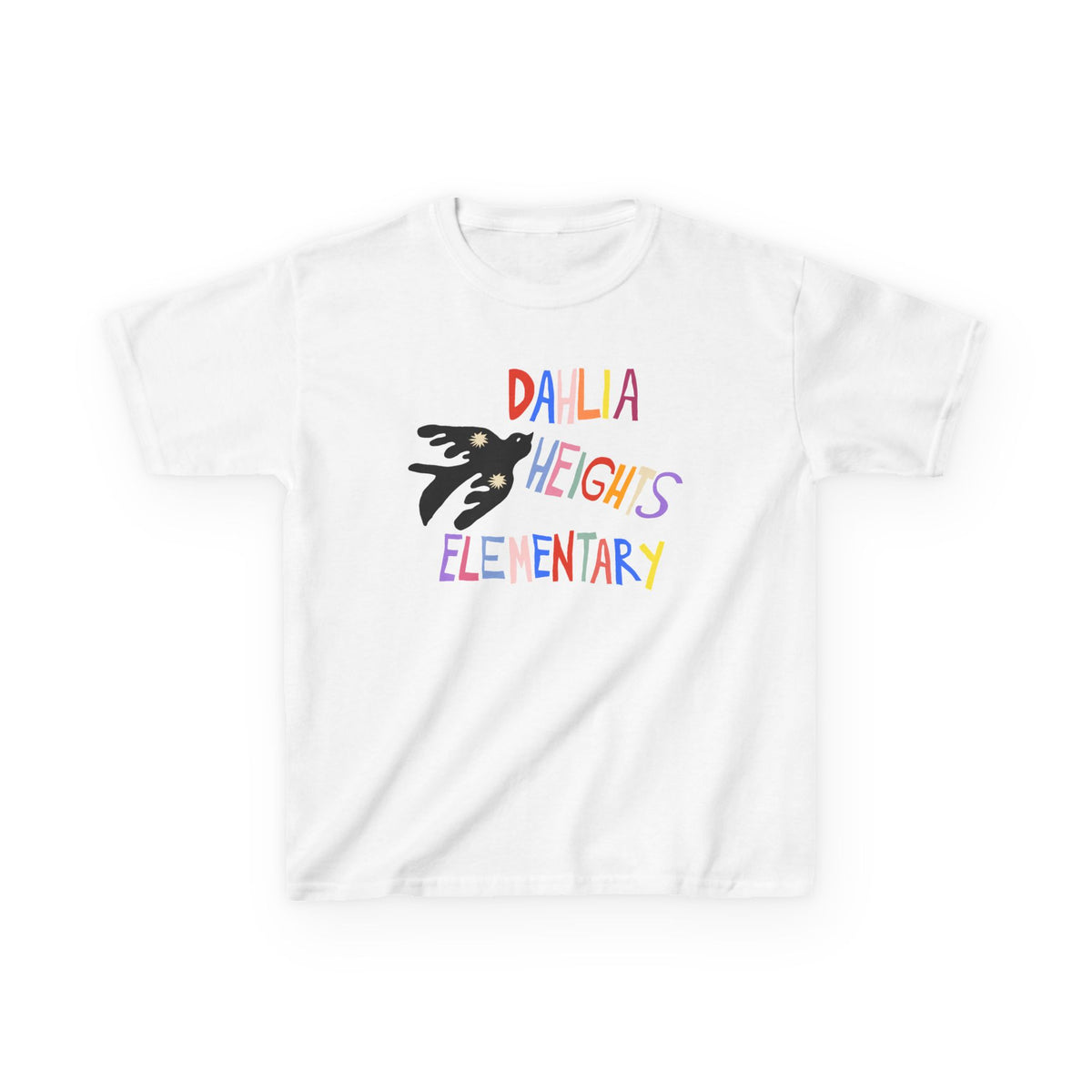 DAHLIA HEIGHTS ELEMENTARY DOVE YOUTH TEE (CUSTOMIZABLE)