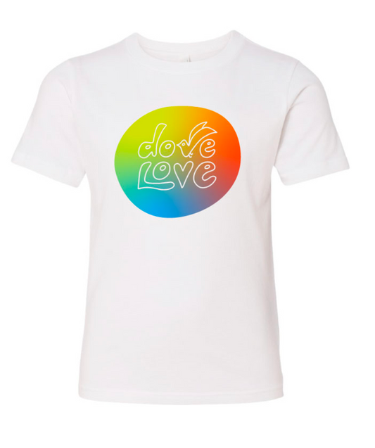 RAINBOW DOVE LOVE SHIRT