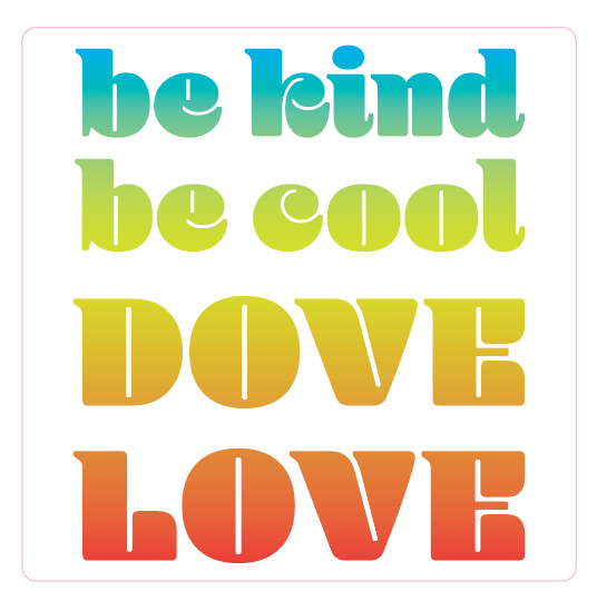 DOVE LOVE STICKERS