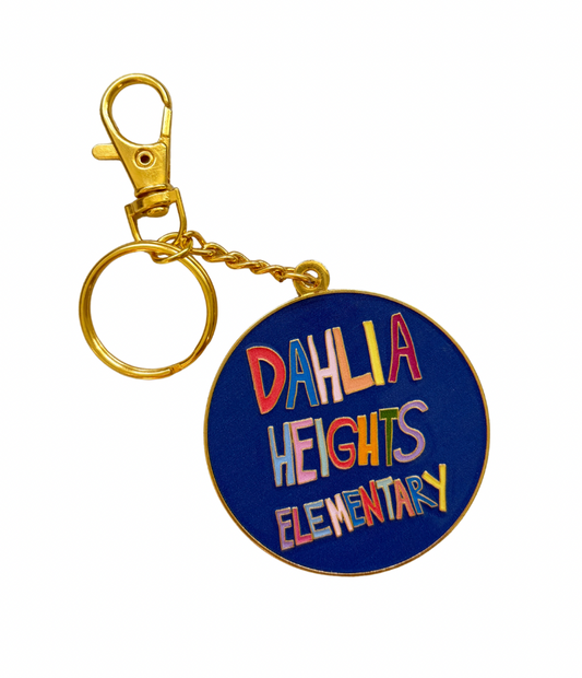 DAHLIA HEIGHTS BAG CHARM / KEYCHAIN